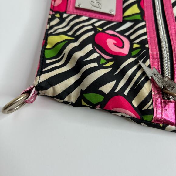 Betsey Johnson Betseyville Floral Bag Missing Strap - Picture 3 of 13
